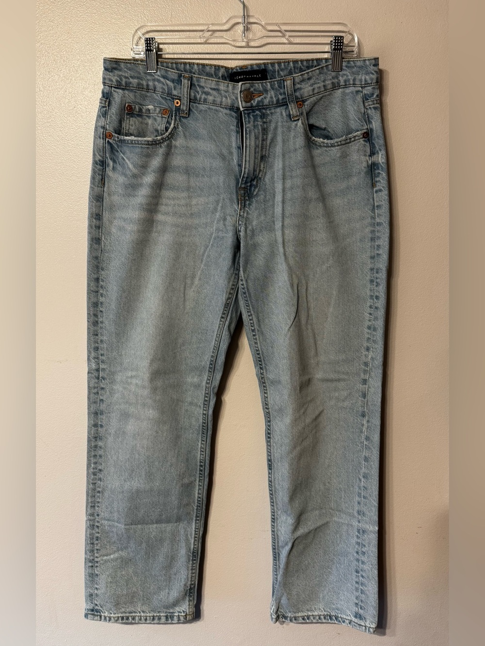 Aeropostale 90s Baggy Jeans Low Rise Light Wash Size 10